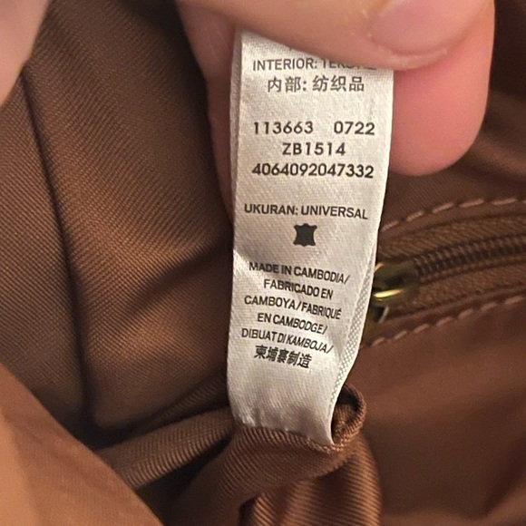 Fossil Brown Leather Backpack - Picture 11 of 16